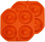 Silicone Donut/Bagel Pan. 2pcs/sets Donut/Bagel Molds Air Fryer Accessories Compatible with Ninja Foodi Intsant Votrex intsant pot 6qt 6.5qt 8qt 12qt Air Fryer and Oven