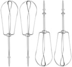 4-Pack Hand Mixer Beaters Attachments for Cuisinart CHM Series HM-50 HM-70 CHM-3 CHM-7PK Hand Mixer - Hand Mixer Replacement Beaters Compatible with Cuisinart Hand Mixer Parts# CHM-BTR
