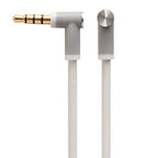 Replacement Audio Cable Cord Wire with in line Microphone and Control for Beats by Dr Dre Headphones Solo Studio Pro Detox Mixr Executive Pill (White)