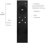 MYHGRC-Replacement Apple Remote for Apple TV/Apple TV 4K/HD/Gen 1 2 3 4th, Compatible with A1294 A1218/MA711 A1378/MC572 A1427/MD199 A1625/MGY52/MLNC2 A1842/MQD22/MP7P2(No Voice Button)