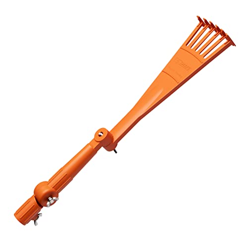 EZ Smart Mini Rake, Great for Removing Leaves and Branches from Roofs, gutters and Other Out-of-Reach Areas Where Debris accumulates.