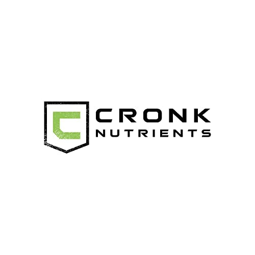 Cronk Nutrients 3-Part Kit - Complete Vegetative & Bloom Plant Food for Indoor & Outdoor Hydroponics, Soil, and Soilless Gardens - Supports Healthy Growth & Abundant Yields, 500mL