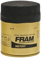 FRAM Ultra Synthetic Automotive Replacement Oil Filter, Designed for Synthetic Oil Changes Lasting up to 20k Miles, XG7317 with SureGrip (Pack of 1)