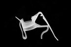 NO LADDER 50 Count Gutter and Shingle Clips by Dyno Seasonal Solutions, Clear