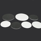 Microscope Accessories Kit Stereo Microscope Base Black Working Board Bottom Working Loading Stage Round Plastic Diameter 60mm 75mm 95mm Microscope Slides (Color : 100mm)
