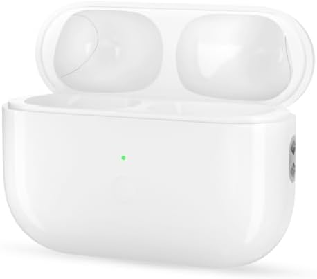 Replacement Charging Case for Air Pods Pro 1st 2nd Charging Case, Wireless Charging Case for AirPod Pro Charging Case Support for Bluetooth Sync Button, Low Power Air Pod Charging Case with Tips Voice