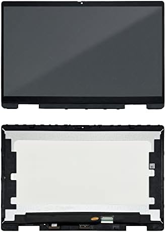 LCDOLED Replacement for HP Pavilion x360 14-ek 14-ek0097nr 14-ek0013dx 14-ek0023dx 14-ek0033dx 14.0 inches FHD 1920x1080 IPS LCD Display Touch Screen Digitizer Assembly with Bezel
