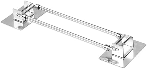 RV Shower Corner Storage Bar- Adjustable Stainless Steel Rod for Corner Shelves in Camper, Length 7-13 inches- RV Bathroom Organization Must Have Accessories (2 Pack