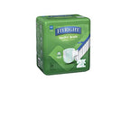 Medline FitRight OptiFit Ultra Adult Diapers, Disposable Incontinence Briefs with Tabs, Heavy Absorbency, XX-Large, 60"-69", 20 Count