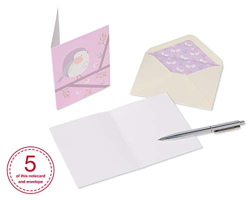 Papyrus Blank Cards with Envelopes, Playful Critters (20-Count)