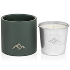 Murphy's Naturals Refillable Mosquito Repellent Candle | Green | DEET Free | Plant Based Essential Oils | Soywax, Beeswax Blend | One 9oz Candle Included