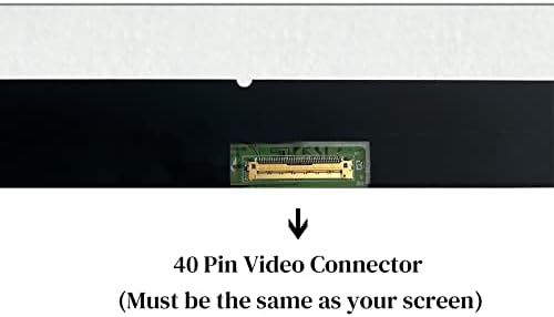 LCD Touch Screen Replacement for Lenovo ideapad 3-15IIL05 3-11L05 3-15IML05 3-15ITL05 3-15ADA05 81WE, HD 1366x768, 40 Pin Touch LCD Display (81WE006KUS 00KVUS 00NKUS 000DUS 000EUS 0045US)