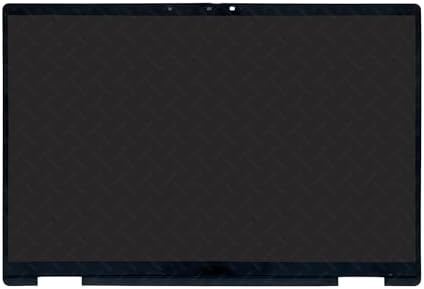 LCDOLED Replacement for HP Envy x360 2-in-1 14-fc 14-fc0013dx 14-fc0023dx 14-fc0033dx N91012-001 N91013-001 WUXGA 1920x1200 LCD Display Touch Screen Digitizer Assembly Bezel with Board