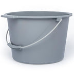 Commode Bucket with Lid and Handle - Replacement Pail and Cover for Most Standard and Bariatric Commodes and Bedside Toilets - 8 quart / 2 Gallon Capacity