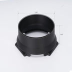 Replacement Coffee Machine Funnel Compatible with Ninja Luxe,Perfect Replacement Funnel to Get Machine Working Optimally Again(Black)