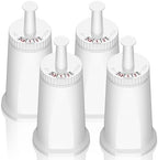 Replacement Water Filter for Breville Barista Touch Espresso Machine BES880, Barista Pro BES878, Oracle Touch BES990, Oracle BES980, Dual Boiler BES920 Bambino ClaroSwiss Sage, 4 Pack