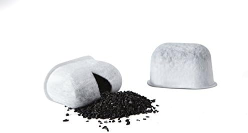 6-pack Replacement Charcoal Water filter Cartridges with Starter Kit Combo for Keurig single brewing system and some models of Breville