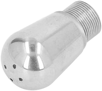 Steam Nozzle Tip Spout 4 Hole for Breville 8 Series Coffee Machine, Stainless Steel Coffee Maker Steam Nozzle, Multiple Holes Tip Milk Foam Spout Replacement