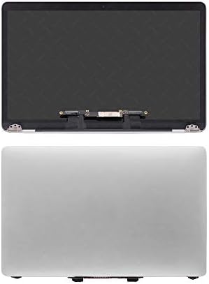 LCDOLED Compatible with MacBook Pro 13'' 2020 A2251 EMC 3348 MWP42 MWP52 MWP62LL/A MWP72LL/A MWP82LL/A MWP42LL/A 13.3 inches 2560x1600 Full LCD Screen Complete Top Assembly Replacement (Silver)