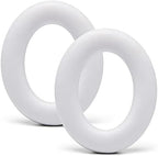 WC Wicked Cushions Upgraded Replacement Ear Pads for Bose 700 Noise Cancelling Headphones (NC700) - Softer PU Leather, Luxurious Memory Foam, Added Thickness, Extra Durable Ear Cushions | (White)