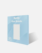 40 Pcs Refills Glue Cards for Dynatrap DT3009 DT3019 DT3039 and Gardner Flyweb, 230093 Replacement Glue Boards Sticky Pads for Indoor Plug-in Insect Mosquito Trap