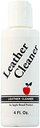 Apple Brand Leather Cleaner & Conditioner Kit - for Use On Leather Purses, Handbags, Shoes, Boots & Accessories - Safe On Colored and Natural Leather