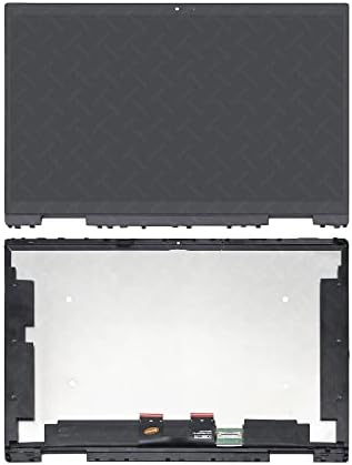 LCDOLED Replacement for HP Pavilion x360 14-dy 14-dy0xxx 14-dy1xxx 14m-dy0xxx 14m-dy1xxx 14-dy0000 14-dy1000 14.0 inches WXGA 1366x768 LCD Display Touch Screen Digitizer Assembly with Bezel