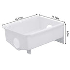 WPW10670845 Replacement Ice Bucket W10670845 for Whirlpool, Kenmore, KitchenAid, and Amana Refrigerators - Fits Part Numbers 2196091, 1115342, 1115372