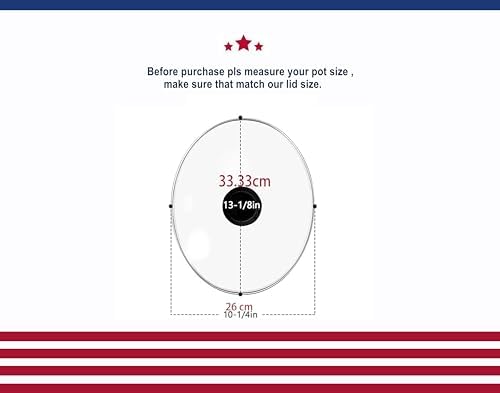 Oval glass lid for 7qt slow cooker compatible with Crock pot, Hamilton Beach, Black &Decker and most brand in market 7quart slow cooker, NOT Fit with Crock Pot CPSCVC70LLEC that marked on the picture