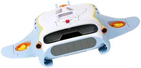 Octonauts Above & Beyond | Octoray Transforming Playset | 7 Pieces | 25+ Lights and Sounds, Multicolor, includes Figure, Playset, 3 Accessories, 3 AAA Batteries