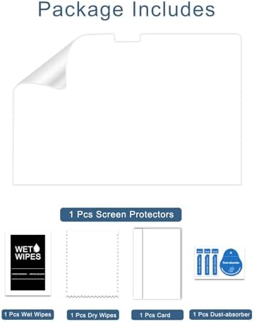 Screen Protector for 2024 MacBook Pro 14 inches M4 Chip A3112 A3185 A3401 Clear Anti Blue Light Scratch 5H Hardness Filter Laptop Protector Accessories