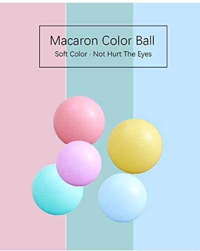 MoonxHome Ball Pit Balls for Toddlers, BPA Free Crush Proof Plastic Toy Balls for Ball Pit, Ideal Gift for Christmas Balls for Play Tent 2.15" Pack of 200 White Dark-Grey Light-Grey