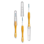 GUM - 10070942002438 Proxabrush Go-Betweens Interdental Brushes, Ultra Tight, Plaque Removal, 10 Count, (Pack of 6)