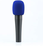 LEFXMOPHY SM57 Pop Filter for Shure SM57 / 545 / Beta SM57A Series Mics Replacement for A2WS Microphone Spongue Windscreen 3-Pack Blue Foam Cover