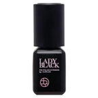 Lady Black Eyelash Extension Glue 5ml 3-4s Drying Time 5-6 Weeks Retention Sky Eyelash Glue Black Lash Glue for Eyelash Extensions Pegamento De Pestañas (PROFESSIONAL USE ONLY)