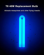 BF150 Replacement Bulb Compatible with Flowtron BK-80D, MC9000, and FC7600 Bug Zapper, 12 Inch FUL40T8/BL U Type Light Bulb for 40W Electronic Insect Killer, 2 Pack