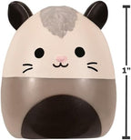 SQUISH-A-LONGS 14 Pack - 1” Mini-Squish with 4 Accessories, 1 Ring, and a Collector’s Guide - Collect, Trade, & Play