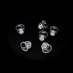 MiniFit Power Domes for Oticon Hearing Aids, 8mm Replacement Domes for Oticon Mini RITE Hearing Aids with Cleaning Brush Tools Kit and Carry Case (8mm)