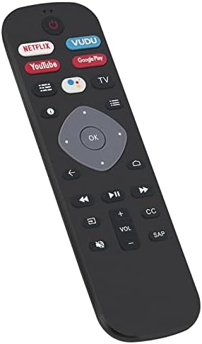 New URMT26RST004 Voice Remote Control Replacement for Philips 5704 Series 5604 Series 5766 Series 5806 Series 5000 Series Android Smart TV with Preset App Keys- Netflix Vudu YouTube Google-Play