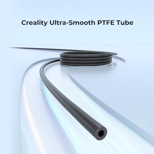 2024 Ultra-Smooth PTFE Tube Official Teflon Tube Bowden Tubing 1M for 1.75mm Filament 3D Printer Replacement Part Ender 3 Accessories Include Nozzle*4,PC4-M6 and PC4-M10 Pneumatic Fitting