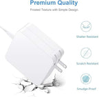 Universal Charger,Replacement for 45W T-Tip Charger,Compatible with Mac Book Air 11 inch & 13 inch Between 2012-2017