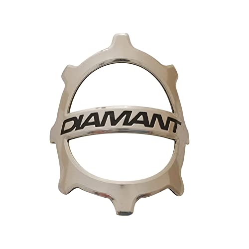 Gepinke Bike Badge Soft Aluminum Alloy Decals Stickers for MTB BMX Folding Bicycle Front Frame Cycling Accessories Emblem Tube DIY (-Dia-mant)