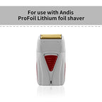 Pro Shaver Replacement Foil and Cutters Compatible with Andis ProFoil Lithium foil Shaver, Golden