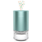 Airversa Waterless Diffuser for Essential Oil Nebulizer 100ml Capacity Battery Operated Aromatherapy Mini Scent Air Machine Atomizing Diffuser 1/2/3H/Continous 3 Mist Level 6 Lighting Effects