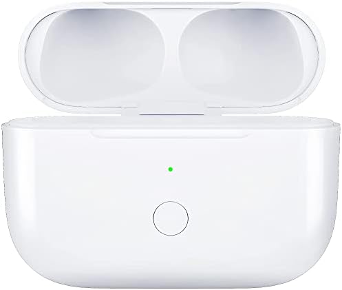 Wireless Charging Case Compatible with AirPods Pro 1st & 2nd Generation, for Airpods Pro Charger Replacement Cases, Support Bluetooth Pairing&Sync Button,White
