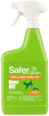 Safer Brand Garden Deer & Rabbit Repellent Deer Off Ready-To-Use – 32 oz 5981