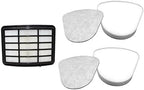Filter Replacement for Shark Navigator Lift Away Deluxe Professional Vacuum ZU503AMZ NV350 NV351 NV352 NV355 NV357 NV360 NV370 UV440 UV540, Parts XFF350 & XHF350, 1 HEPA + 2 Pre-Felt Filters