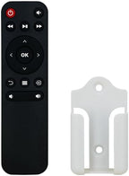 Replacement Remote Control for Vankyo Performance V700 V600 V620 V630 M18 V630W V610 Mini LED LCD Portable Projector (with Mounting Bracket)