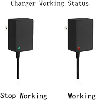 Charger for Shark VACMOP VM200 VC200 VM200C UM200 UM205 VC205 VM20026 VACMOP Series 10.8V Li-ion Battery Pro Cordless Hard Floor Vacuum Mop Replacement Charger 6.5Ft
