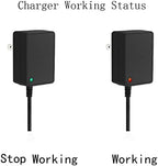 Charger for Shark VACMOP VM200 VC200 VM200C UM200 UM205 VC205 VM20026 VACMOP Series 10.8V Li-ion Battery Pro Cordless Hard Floor Vacuum Mop Replacement Charger 6.5Ft